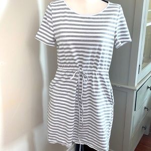 Blushing Heart knit striped casual dress size large